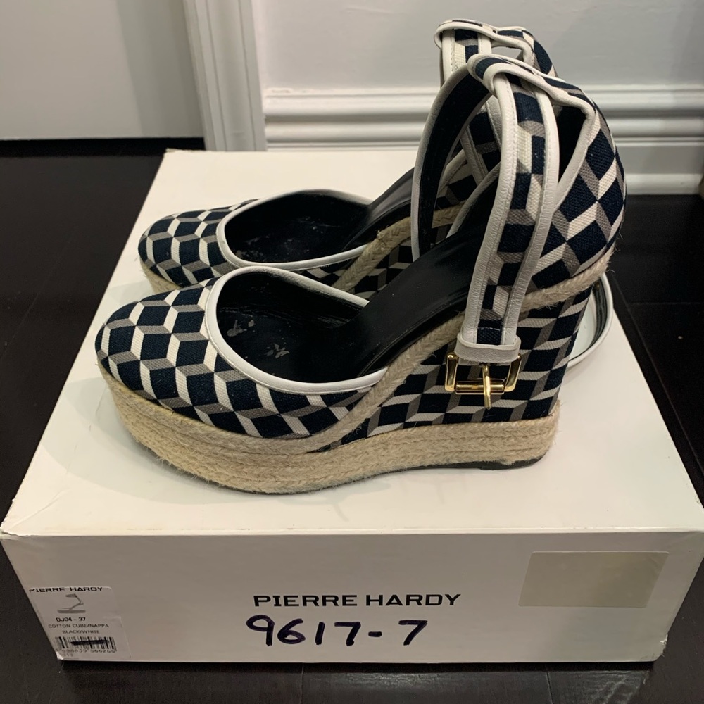 Pierre Hardy Cube Print Espadrille